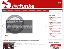 Tablet Screenshot of derfunke.at